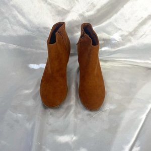 OLD NAVY Women's Brown Roasted Chestnut Ankle Boots Booties Size 8-